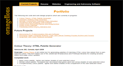 Desktop Screenshot of orangellous.com