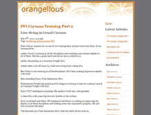 Tablet Screenshot of blog.orangellous.com
